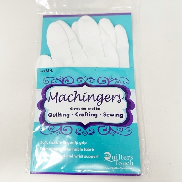 Machingers Quilting/Sewing Gloves - Picture 1 of 2